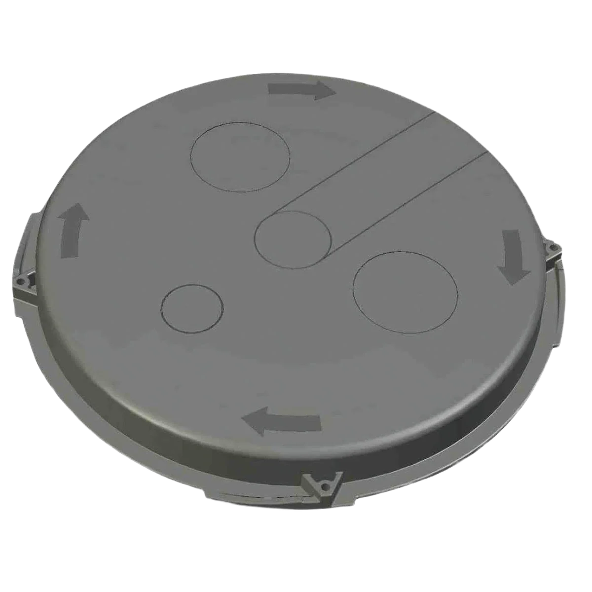 Convenient Advanced Drainage Systems Sump Pump Lid Specialty