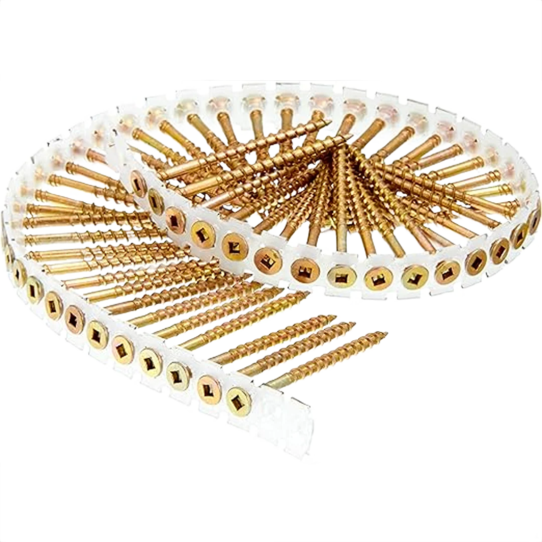 Crafted Senco 8-Gauge 3 Collated Subfloor Screws 800ct Efficient