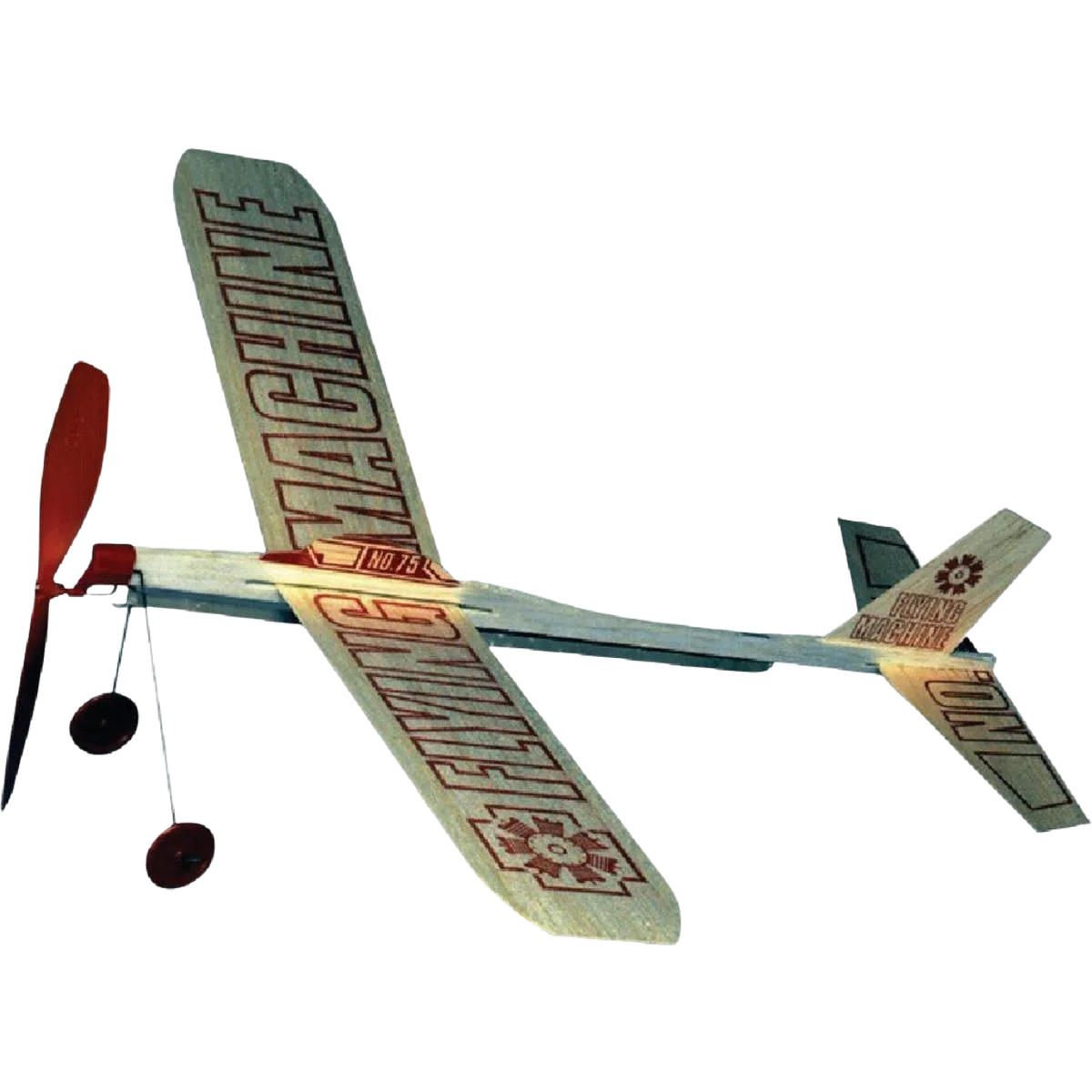 Recyclable Guillow’s Flying Machine Glider Airplane Convenient