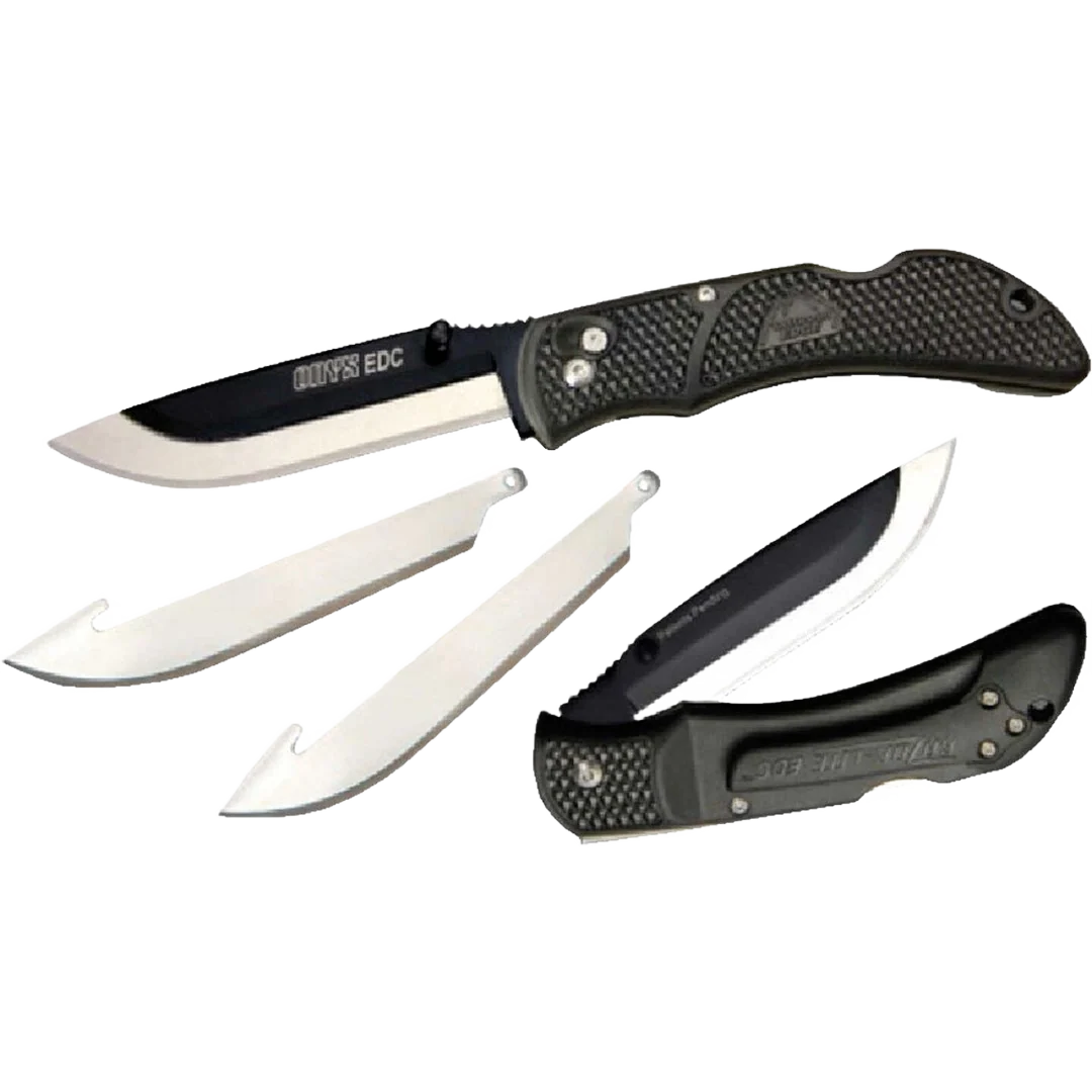 Fast Outdoor Edge Onyx EDC Replaceable Blade 3-1 2 In. Folding Knife Premium Material