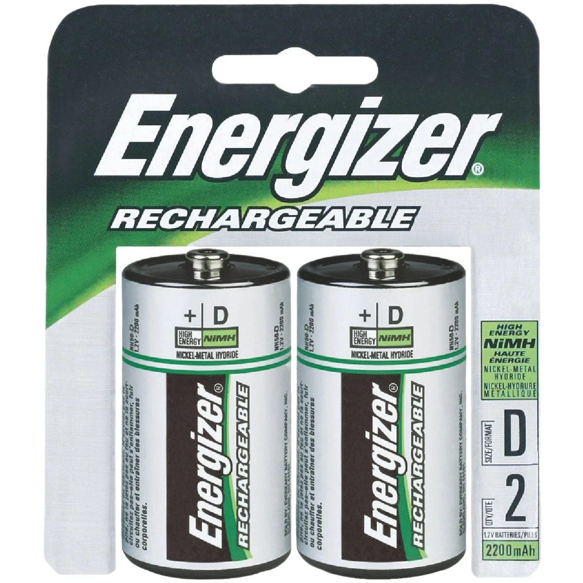 Healthy Energizer Recharge D Rechargeable Battery Prestigious