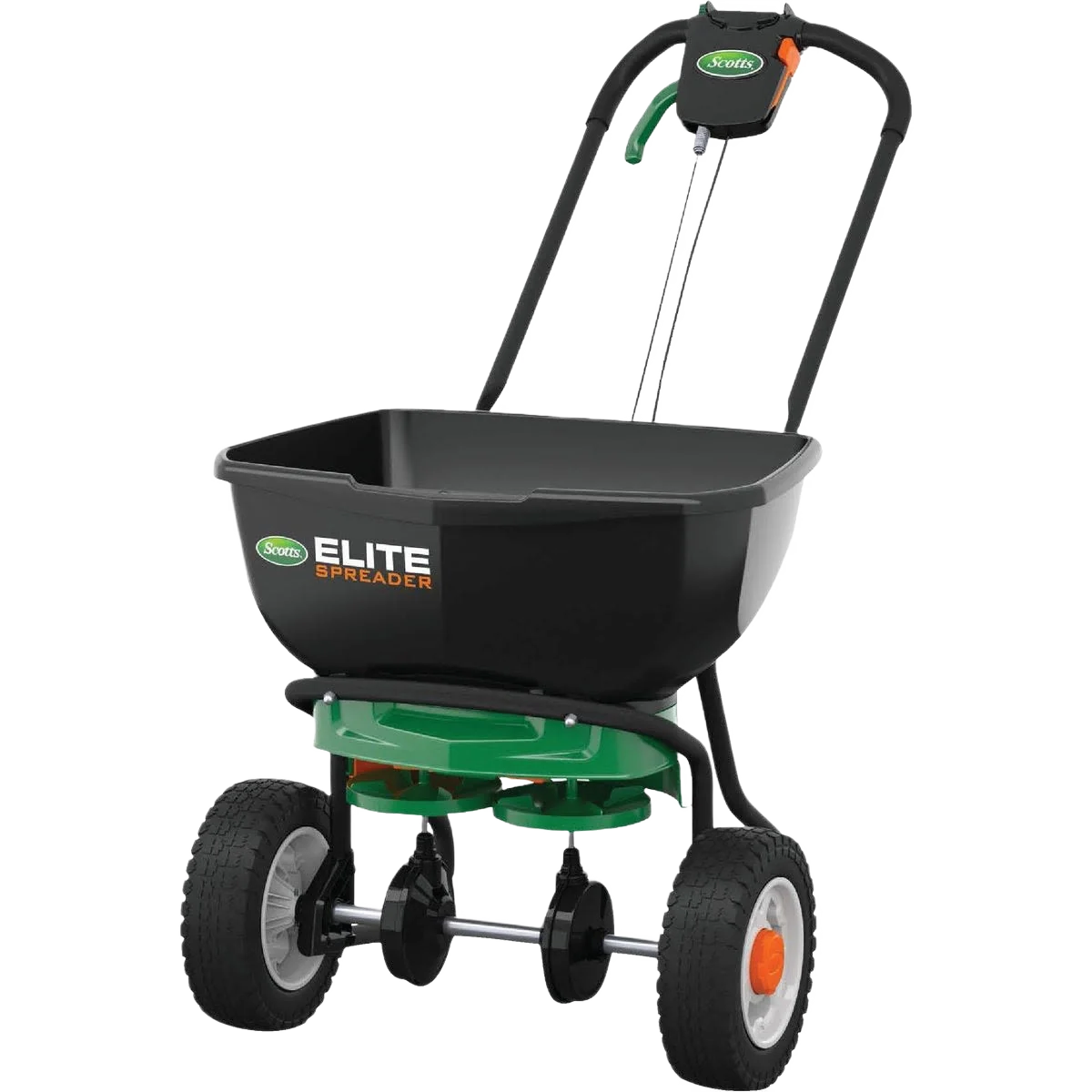 Sophisticated Scotts Elite Broadcast Push Spreader Lightweight