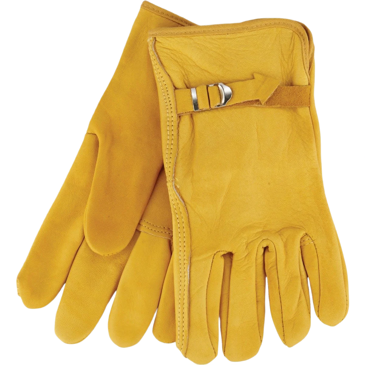 Practical Do it Men’s Medium Tan Leather Driver Gloves Reusable