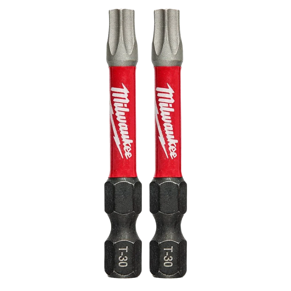 Unique Milwaukee SHOCKWAVE™ Impact Duty™ 2 T30 TORX Bits 2-Pack High-Grade