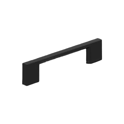 Breathable Amerock Cityscape 3-3 4 Center-to-Center Matte Black Cabinet Pull Fine