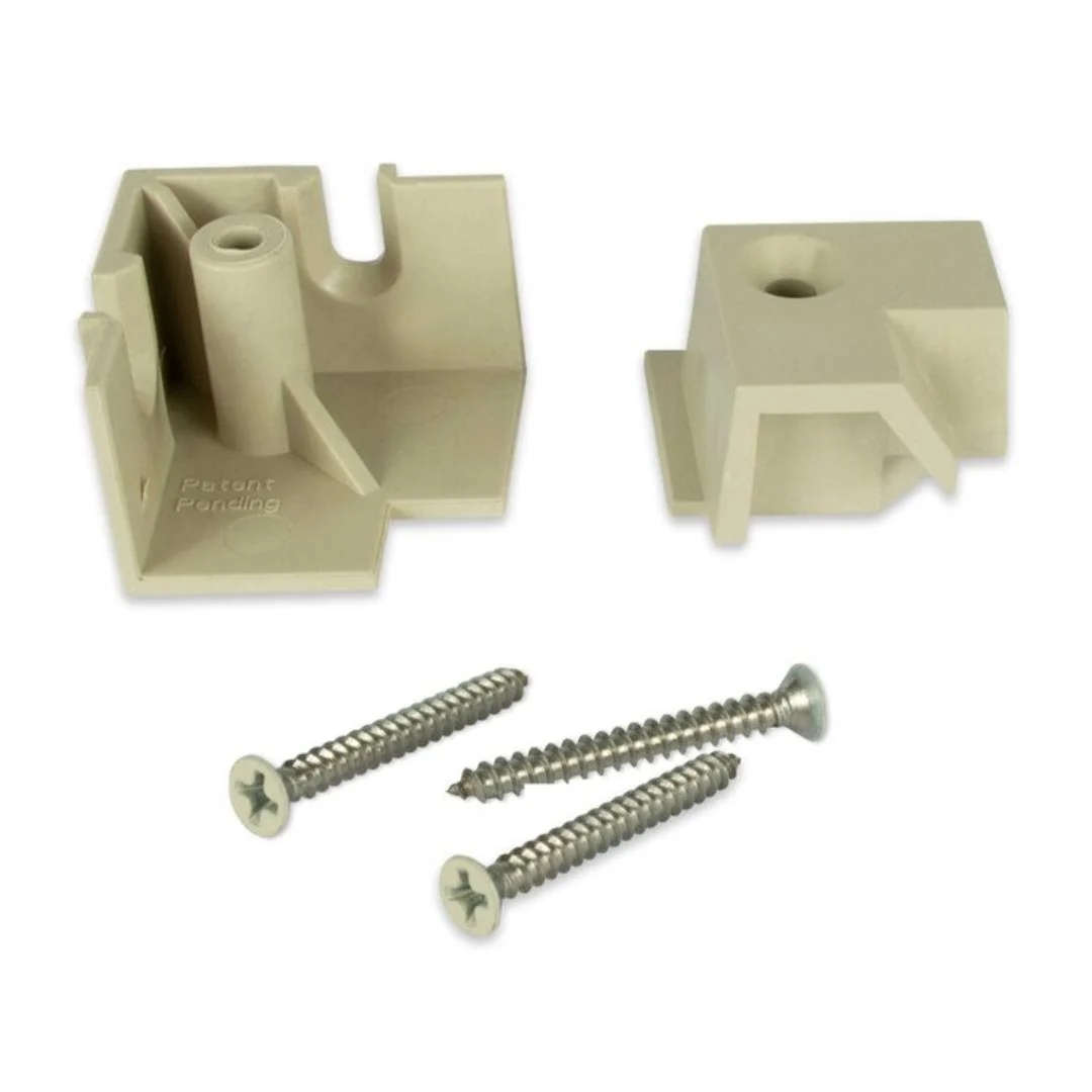 Certified SCREENEZE White Plinth Flush Kit Eco-Friendly