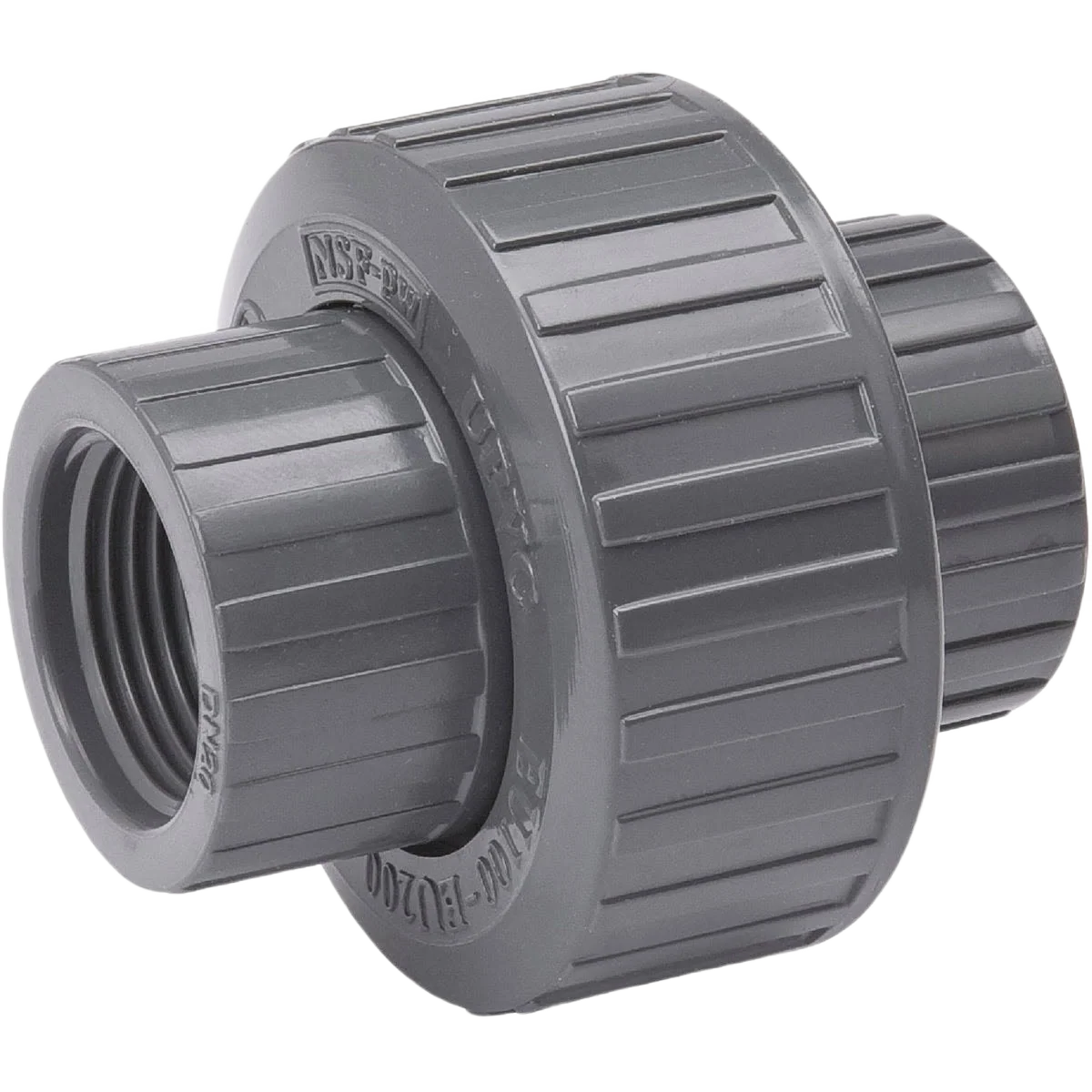 Soft B K 1-1 4 In. PVC Gray Threaded Union Expertly Made