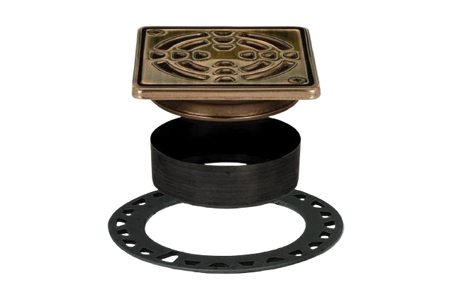 Premium Schluter Oil Rubbed Bronze KERDI Drain Grate Kit 4 High-Quality