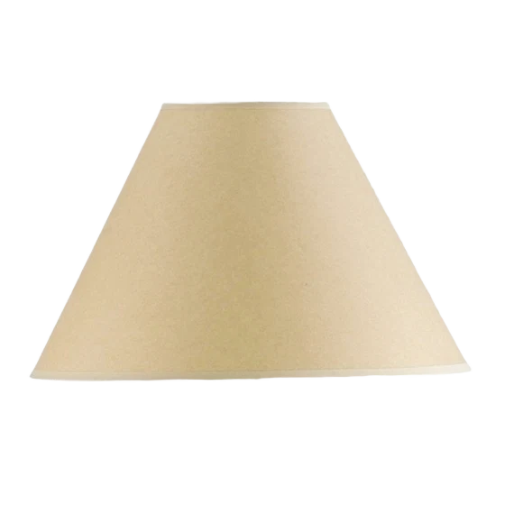 Sustainable Cal Lighting Bell Kraft Beige Paper Shade 9.25 x 14 in. Convenient