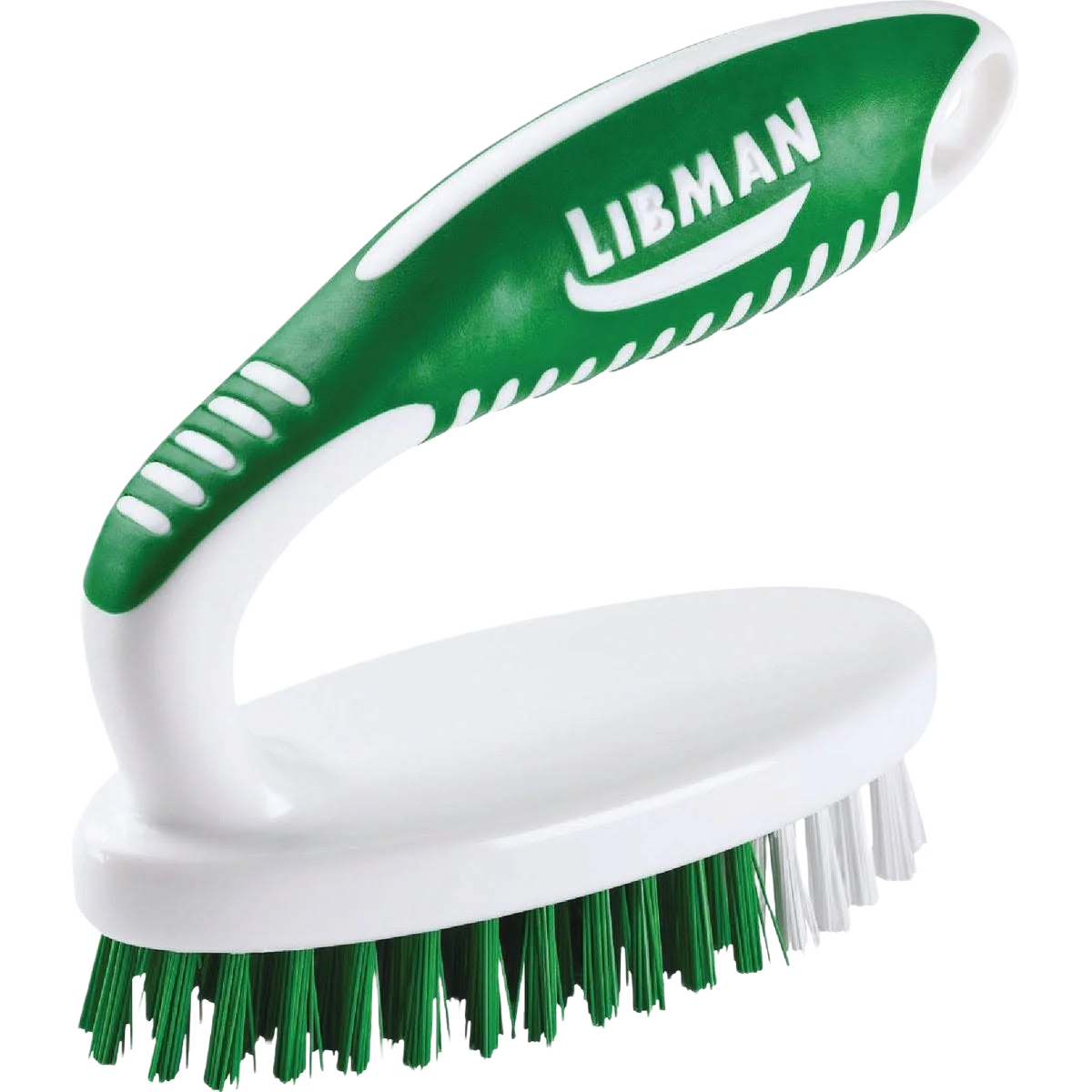 First-Class Libman Polymer Bristle Rubber Grip Scrub Brush 4.25 in. Effective