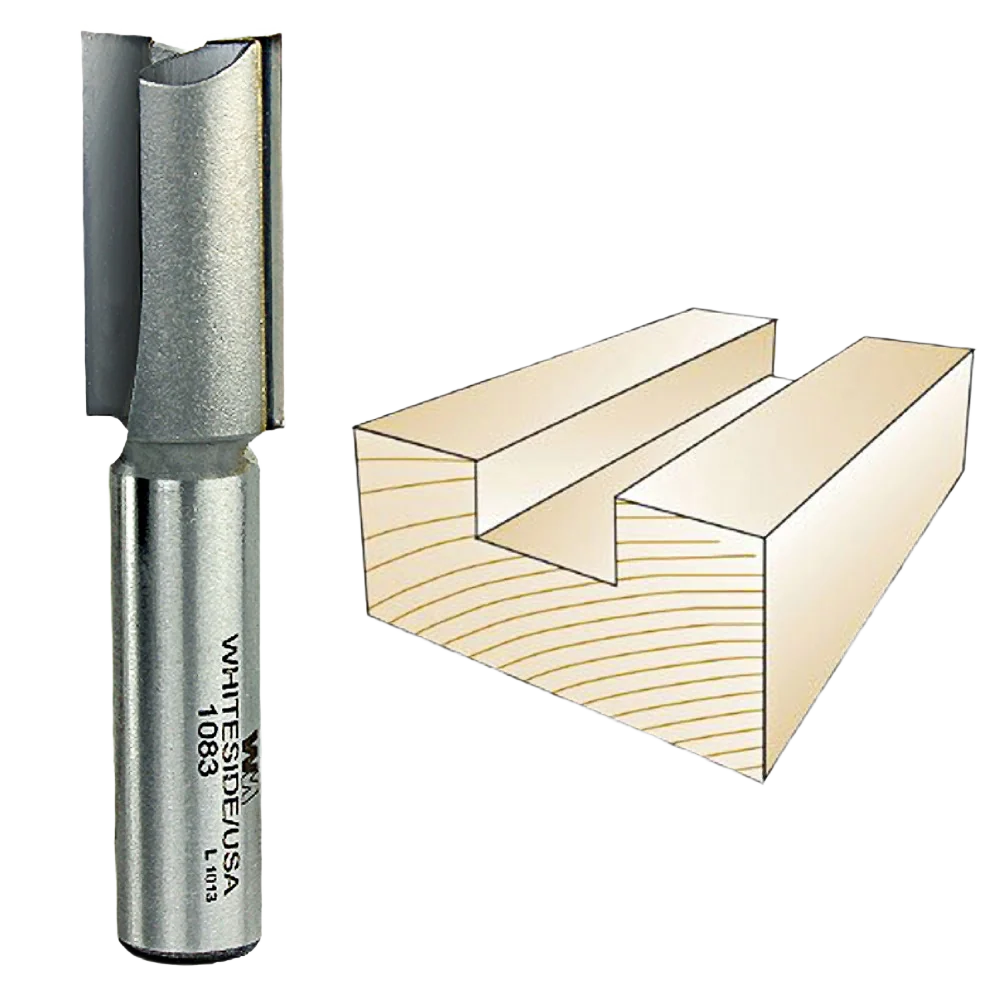 Outstanding Whiteside Straight Bit 1 2 in. SH x 11 16 in. CD x 1-1 4 in. CL Exceptional
