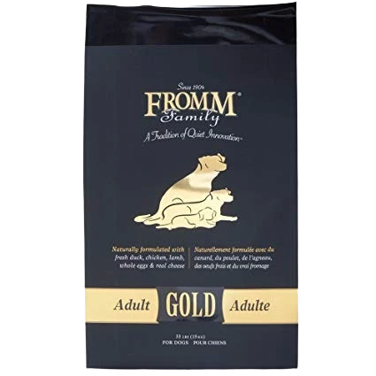 Powerful Fromm Gold Adult Dry Dog Food 15 lb. Healthy