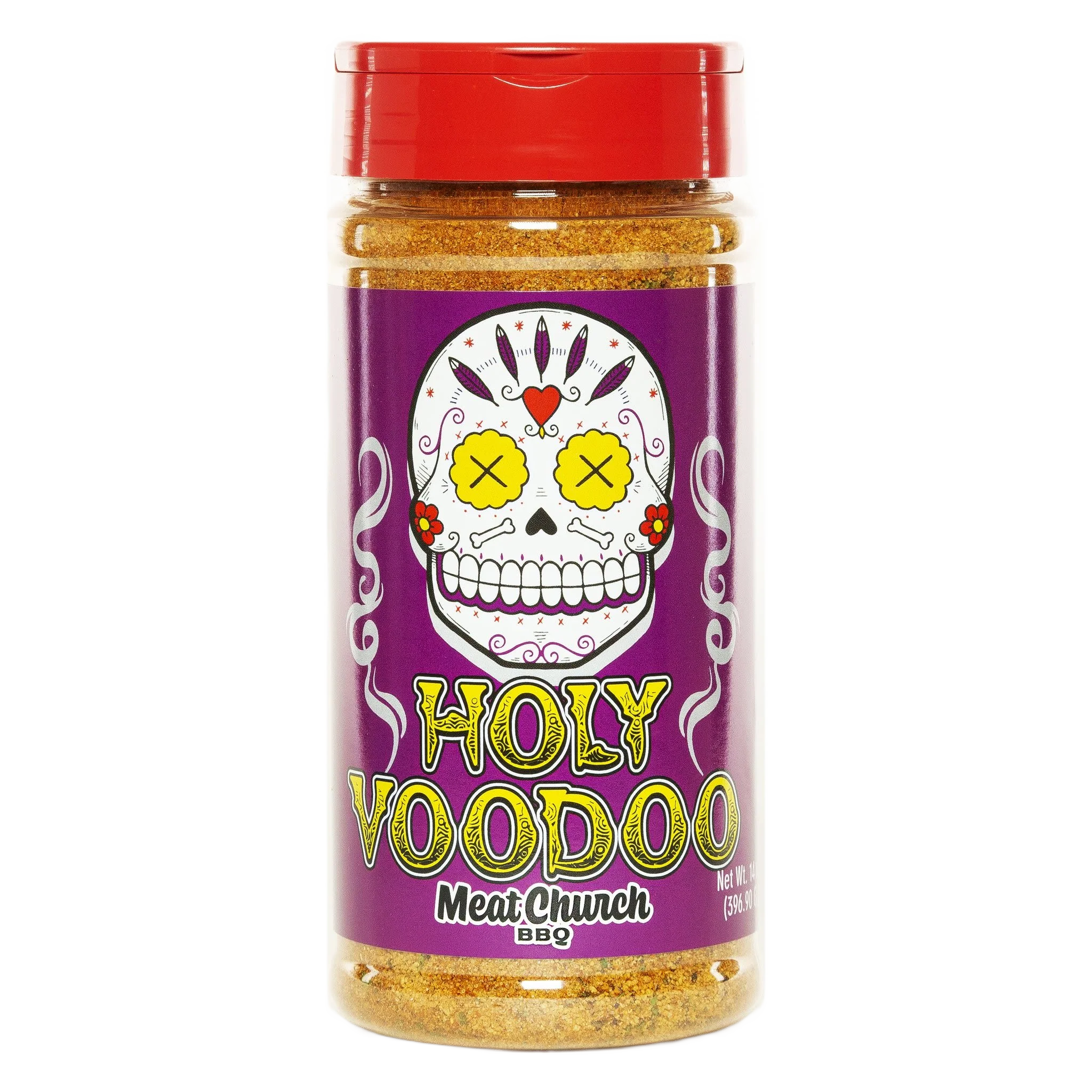 Premium Material Meat Church BBQ Holy Voodoo Gluten Seasoning 12 oz. Professional