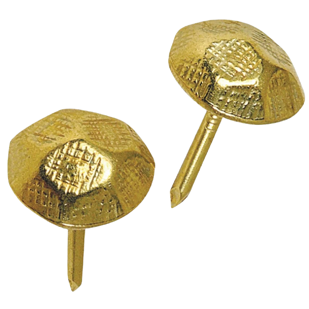 Detailed Anchor Wire Corp Hammer Brass Upholstery Nails 25-Ct Enhanced