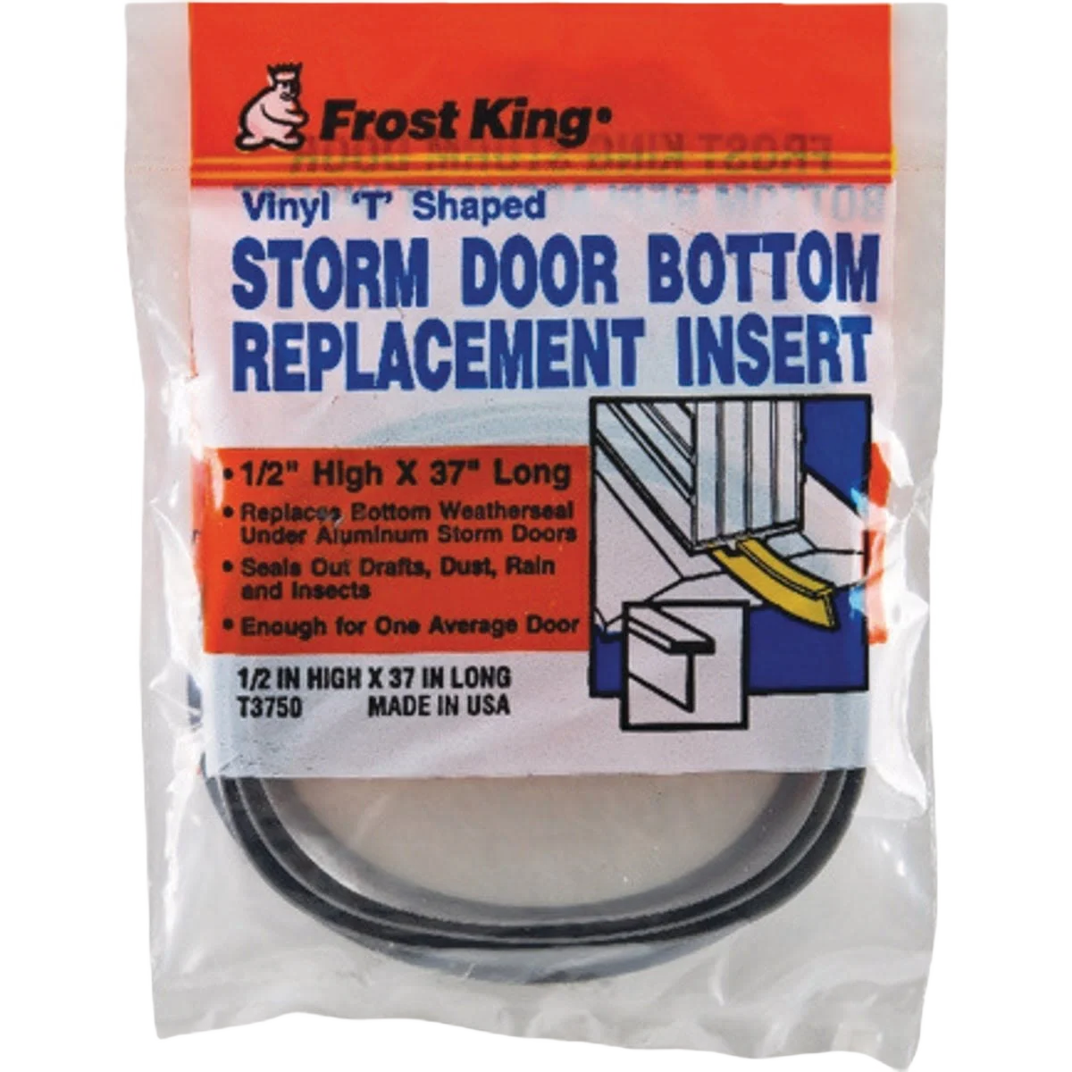 Durable Frost King Storm Door Bottom Seal Contemporary