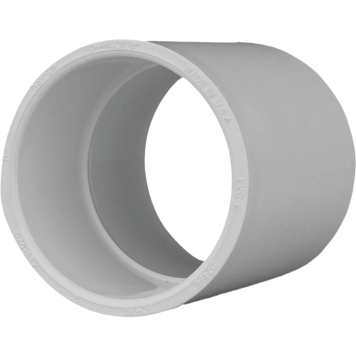 Authentic Charlotte Pipe 2 In. Schedule 40 PVC Coupling Long-Lasting