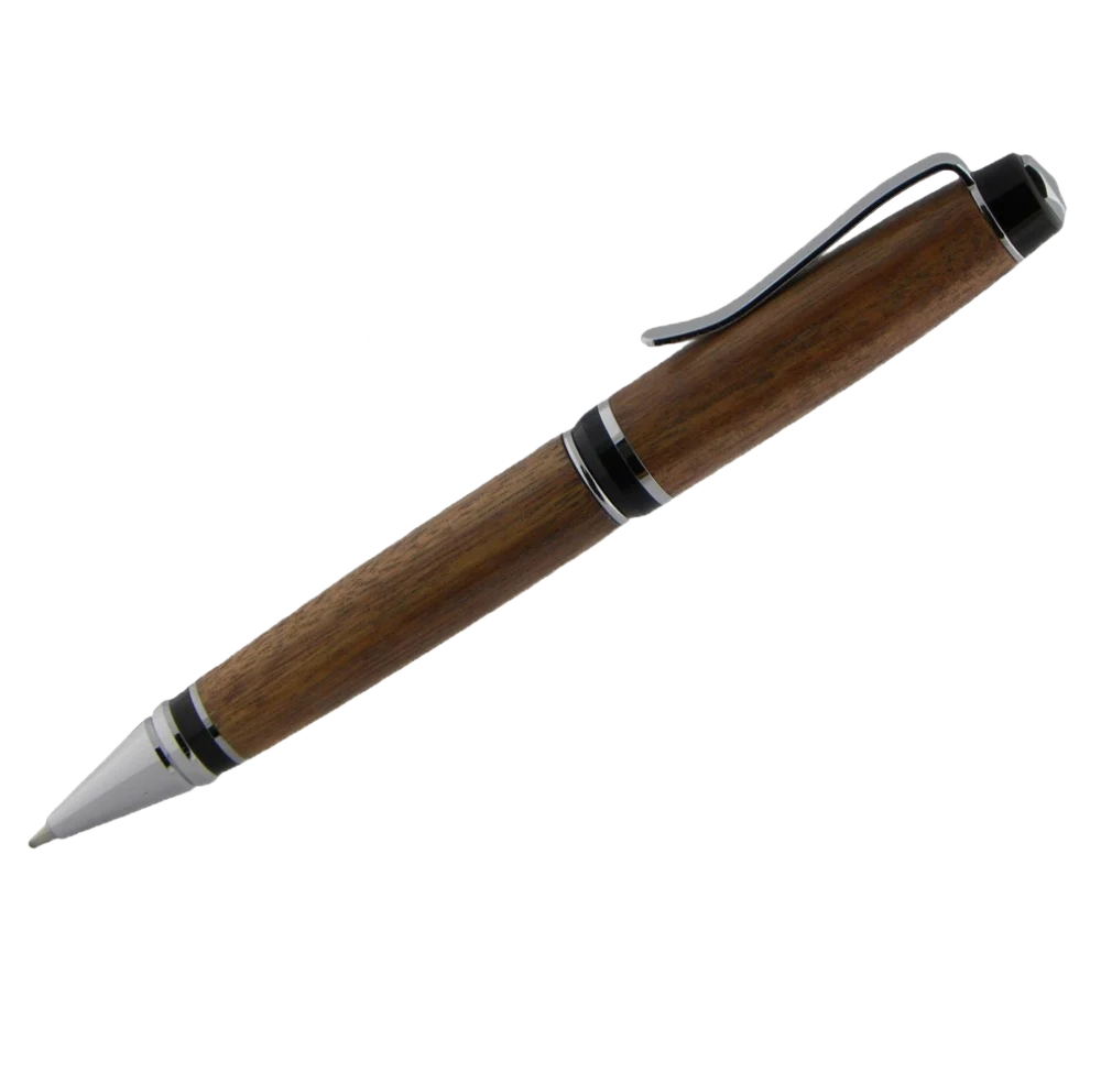 Luxury Berea Hardwoods Cigar Chrome Pencil Flexible