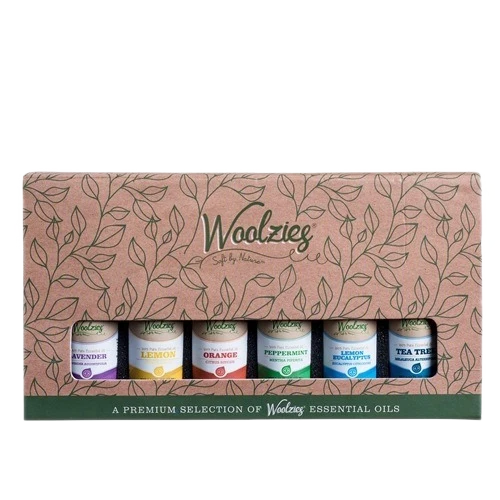 Long-Lasting Woolzies Essential Oil Gift Set Organic