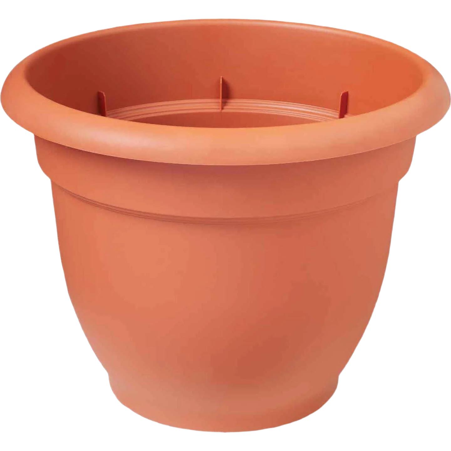 Detailed Bloem Ariana Plastic Self Watering Terracotta Planter 16 in. Excellent