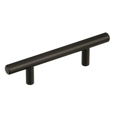 Crafted Amerock Bar Pulls 3 Center-to-Center Black Bronze Cabinet Pull Premium
