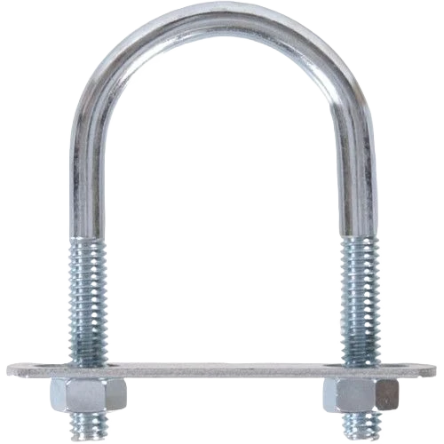 Practical National Hardware 5 16 x 1-3 8 x 2-1 2 Zinc Round U Bolt High-Quality