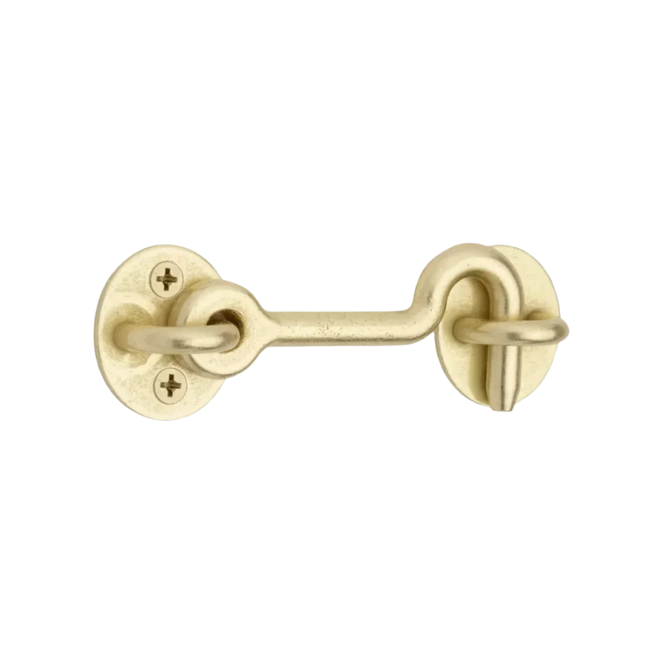 Professional National Hardware Matte Brushed Gold Door Privacy Hook Quality
