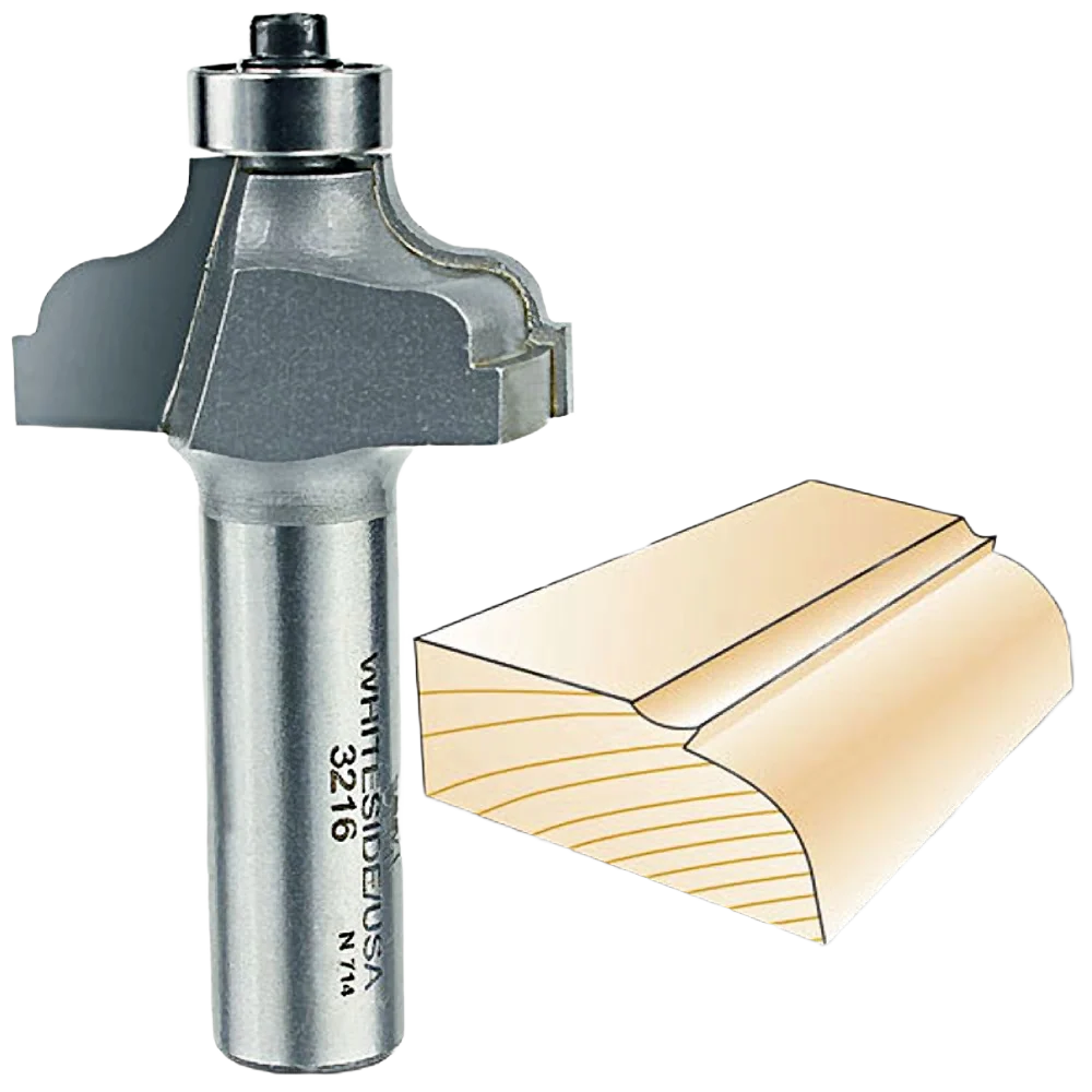 Consistent Whiteside Ogee Fillet Bit 1 2 in. SH x 3 16 in. R Artisan