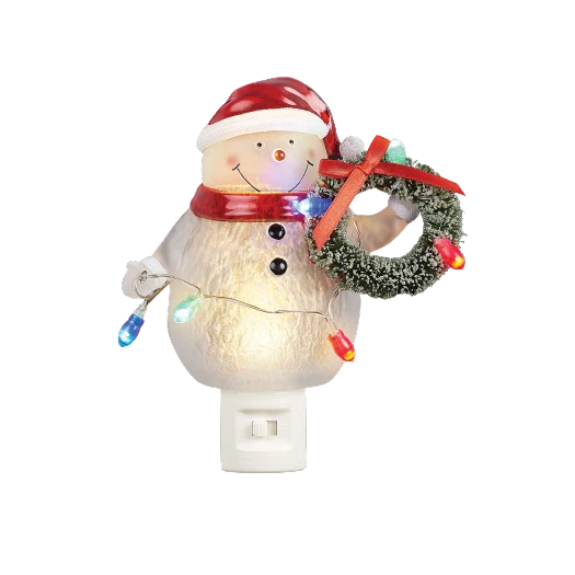 Unique Roman Festive Snowman Nightlight Consistent