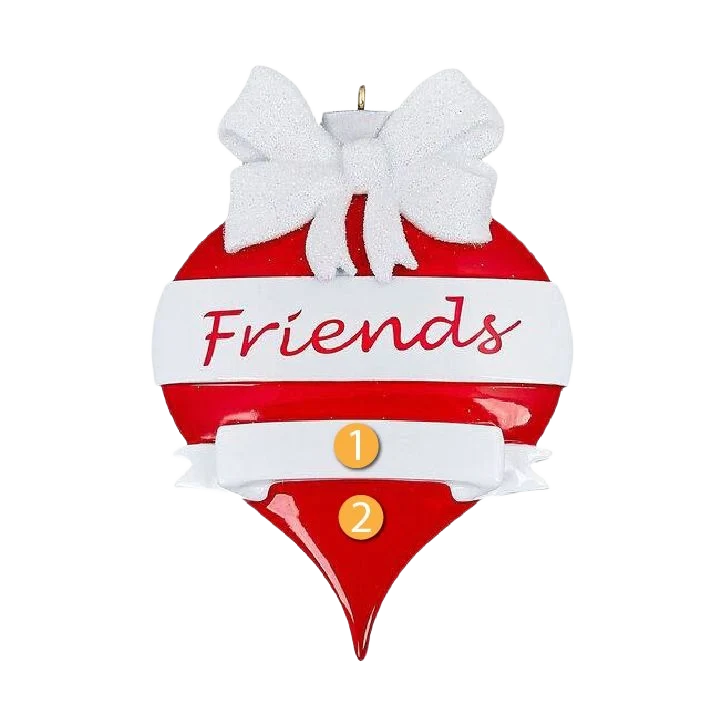 Luxury Rudolph Me Personalized Friends Ornament Fashionable