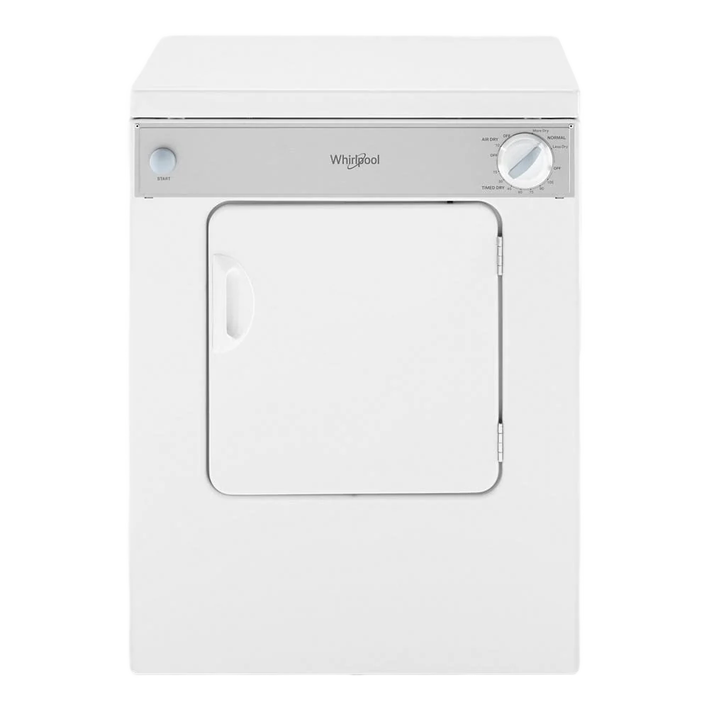 Environmentally Friendly 3.4 cu. ft. Compact Front Load Dryer with Flexible Installation Professional