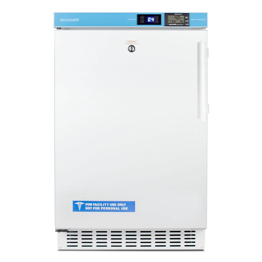 Sophisticated 20 Wide Built-In Pharmacy All-Refrigerator ADA Compliant Smart