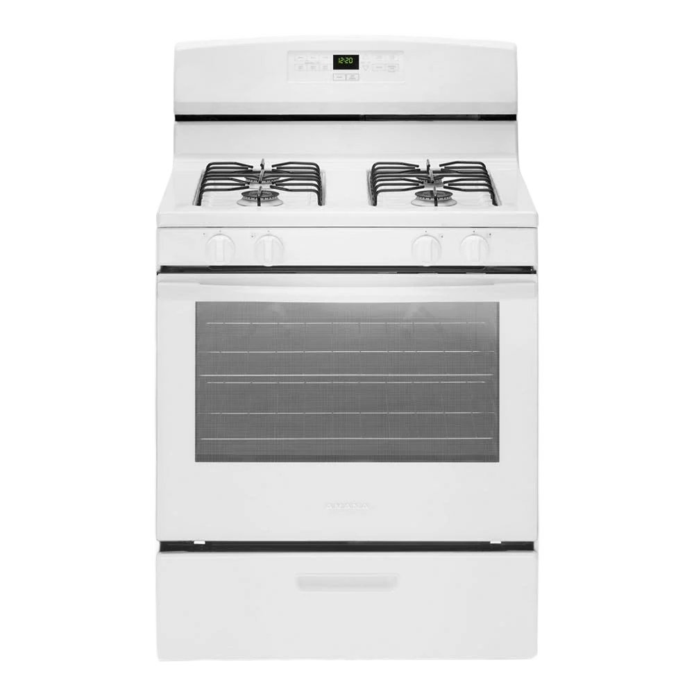 Relaxed 30-inch Gas Range with Bake Assist Temps Selected