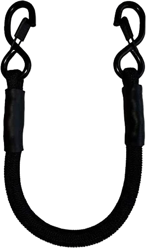 Elite SuperBungee Black 12 in. Pro-Grade Cord Functional