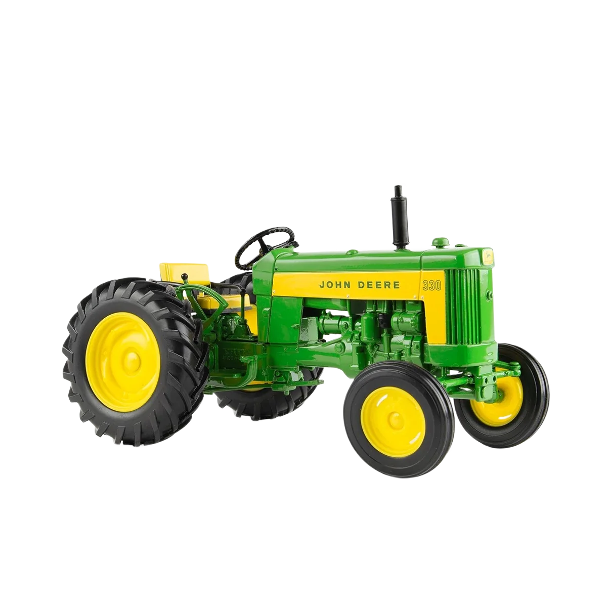 Fine Crafted TOMY John Deere LP86767 1 16 330 Utility Tractor Die-Cast Model with Wide Front Axle Single Rear Wheels Comfortable