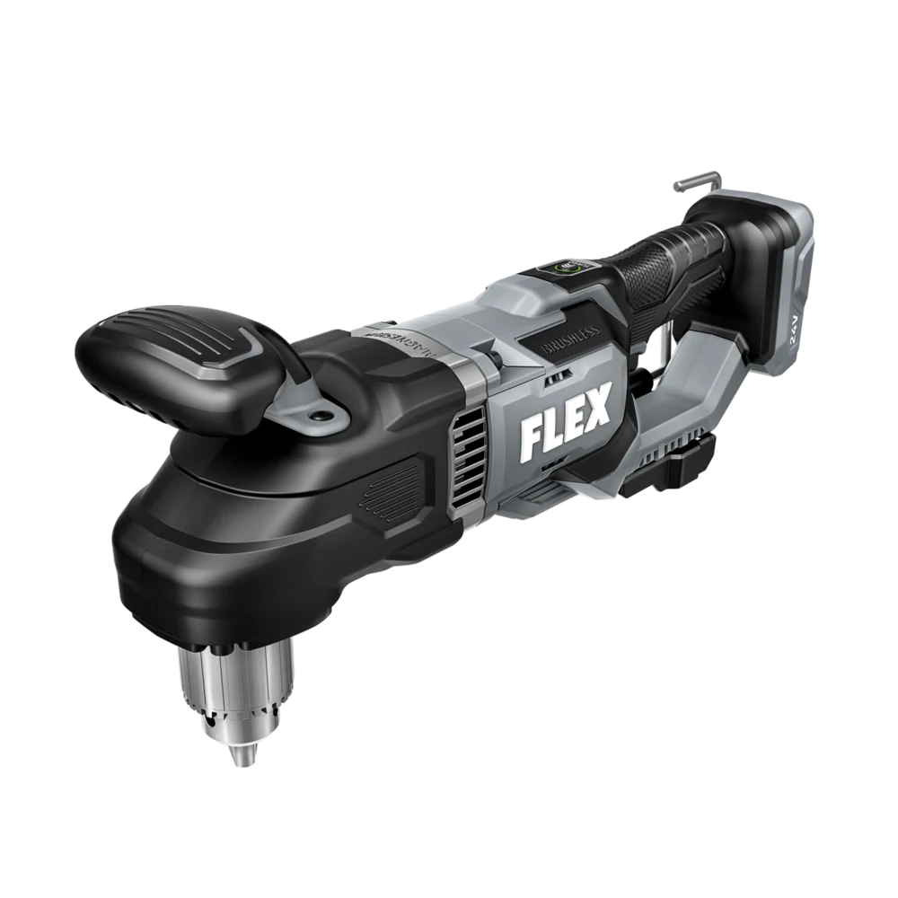 Original Design FLEX 24V 1 2 Compact Right Angle Drill Tool Only First-Class