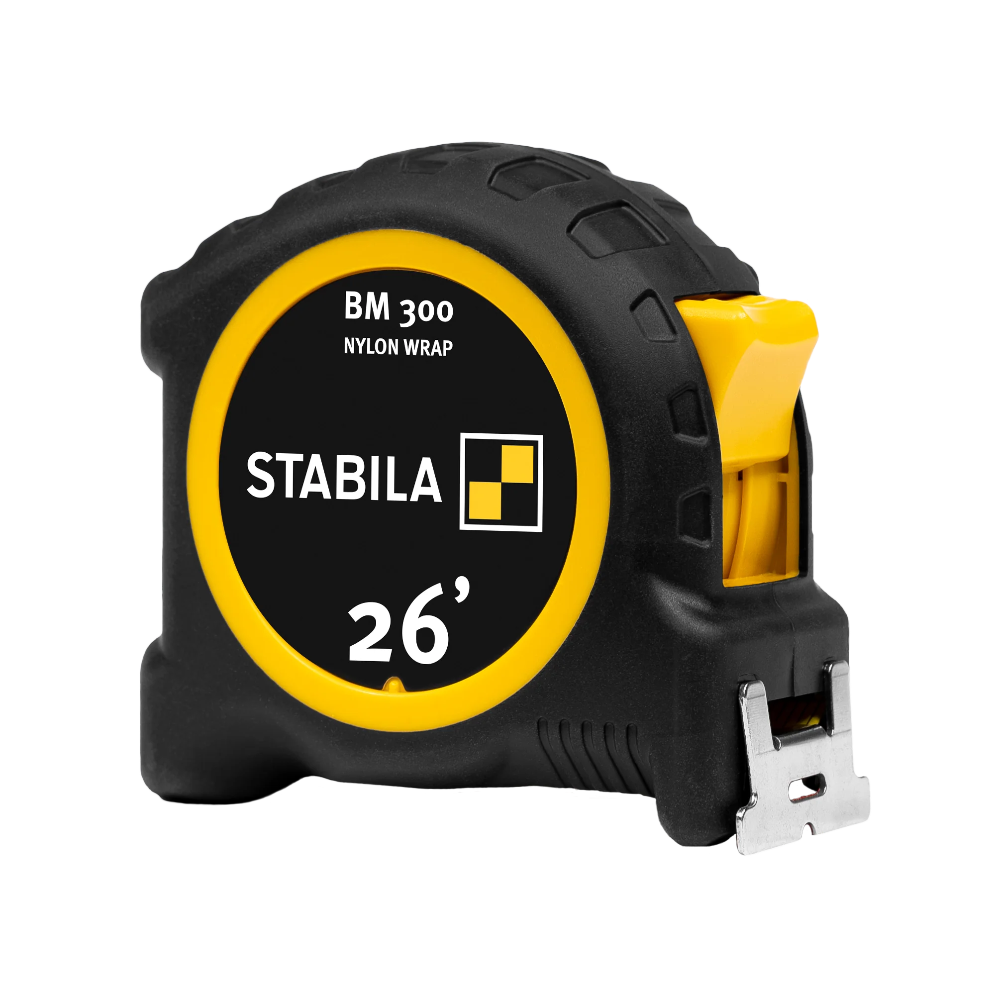 Lightweight Stabila 26′ BM 300 Imperial Pocket Measuring Tape Carefully Designed