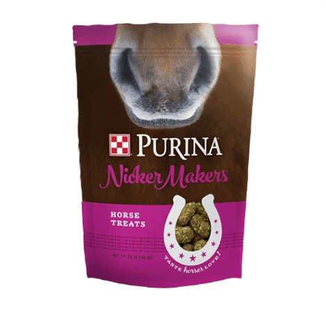 First-Class Purina Nicker Makers Horse Treats 3.5 lb. Expertly Made
