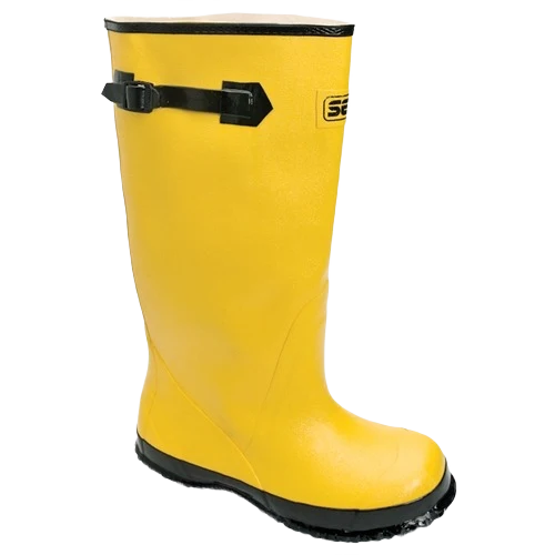 Convenient Norcross Men’s Yellow Safety Servus Rubber Boots Size 14 Luxury
