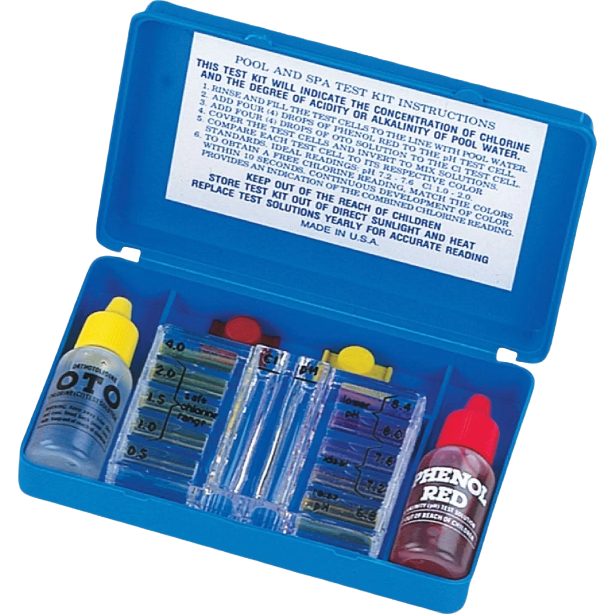 Safe JED Pool HTH Pool And Spa Test Kit Specialty