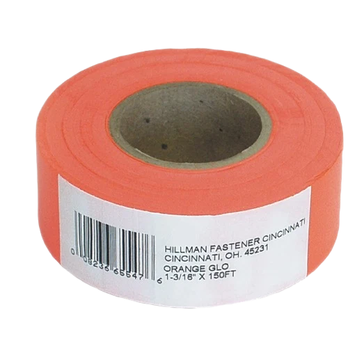 User-Friendly Hillman Orange Flagging Tape Original