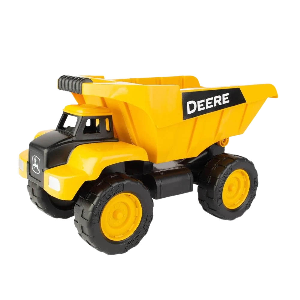 Green TOMY 15 in. John Deere Big Scoop Dump Truck World-Class