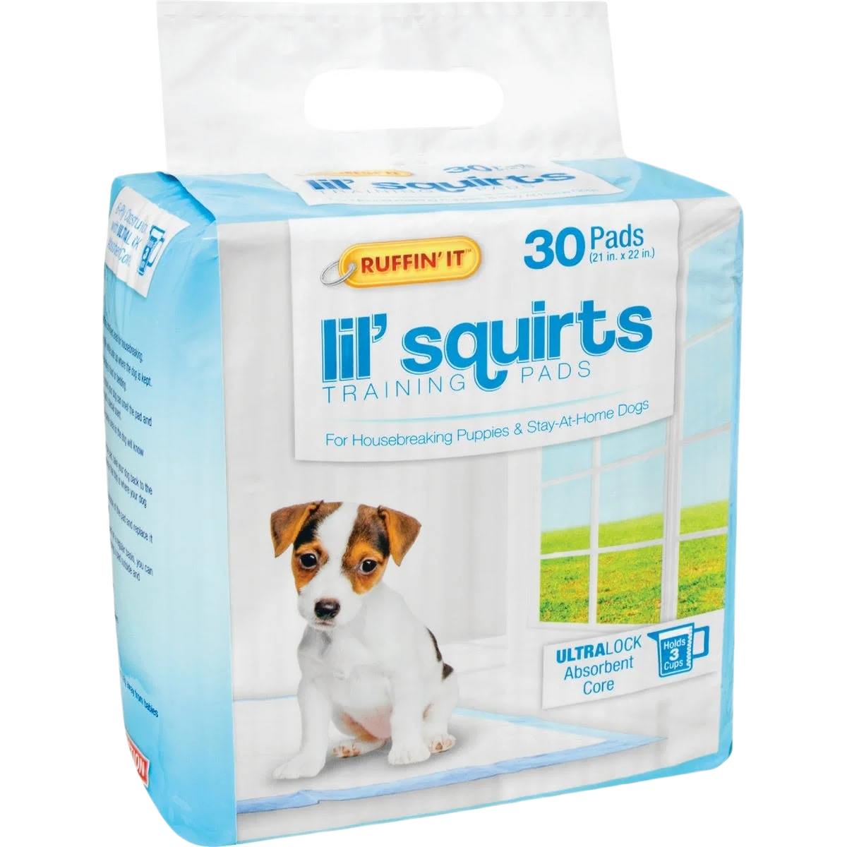 Quality Ruffin’ it Lil’ Squirts Puppy Training Pads 30-Pack Professional