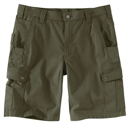 Breathable Carhartt Men’s 30 Basil Rugged Flex Relaxed Fit Ripstop Cargo Work Shorts Authentic