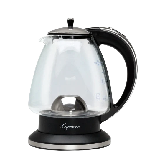 Relaxed Capresso H2O Glass Kettle 48 oz. Fine