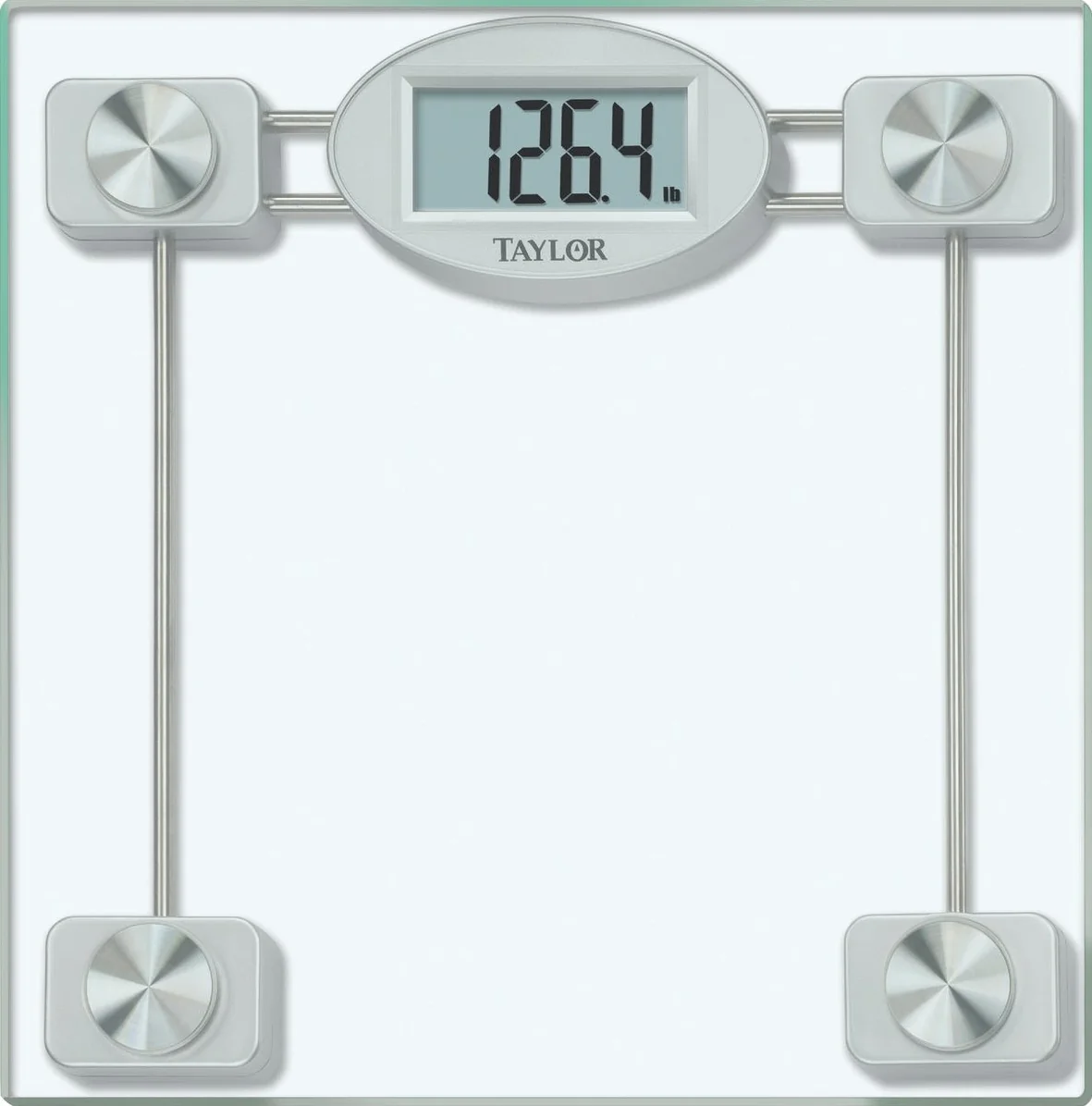 Casual Taylor Digital Clear Glass Bath Scale Verified