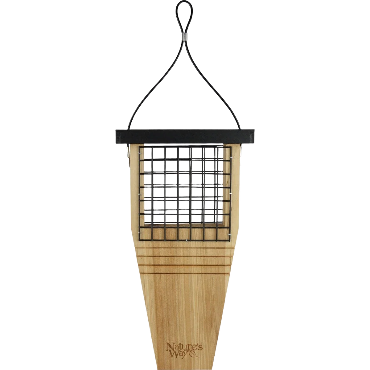 Functional Nature’s Way Natural 1-Cake Cedar Tail Prop Suet Feeder Specialty