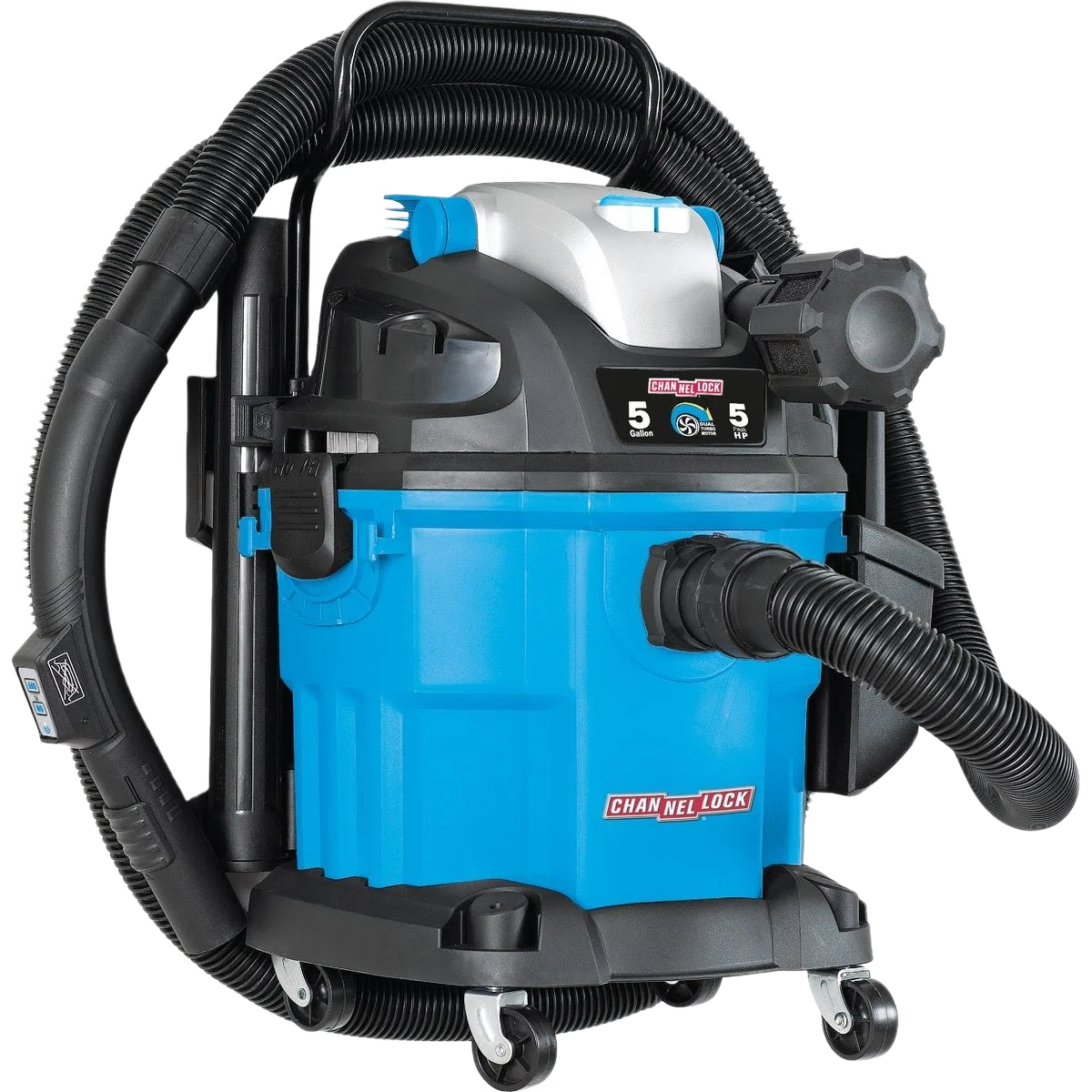 Relaxed Channellock 5 Gal. Wall Mountable Wet Dry Vacuum 5 Hp Healthy