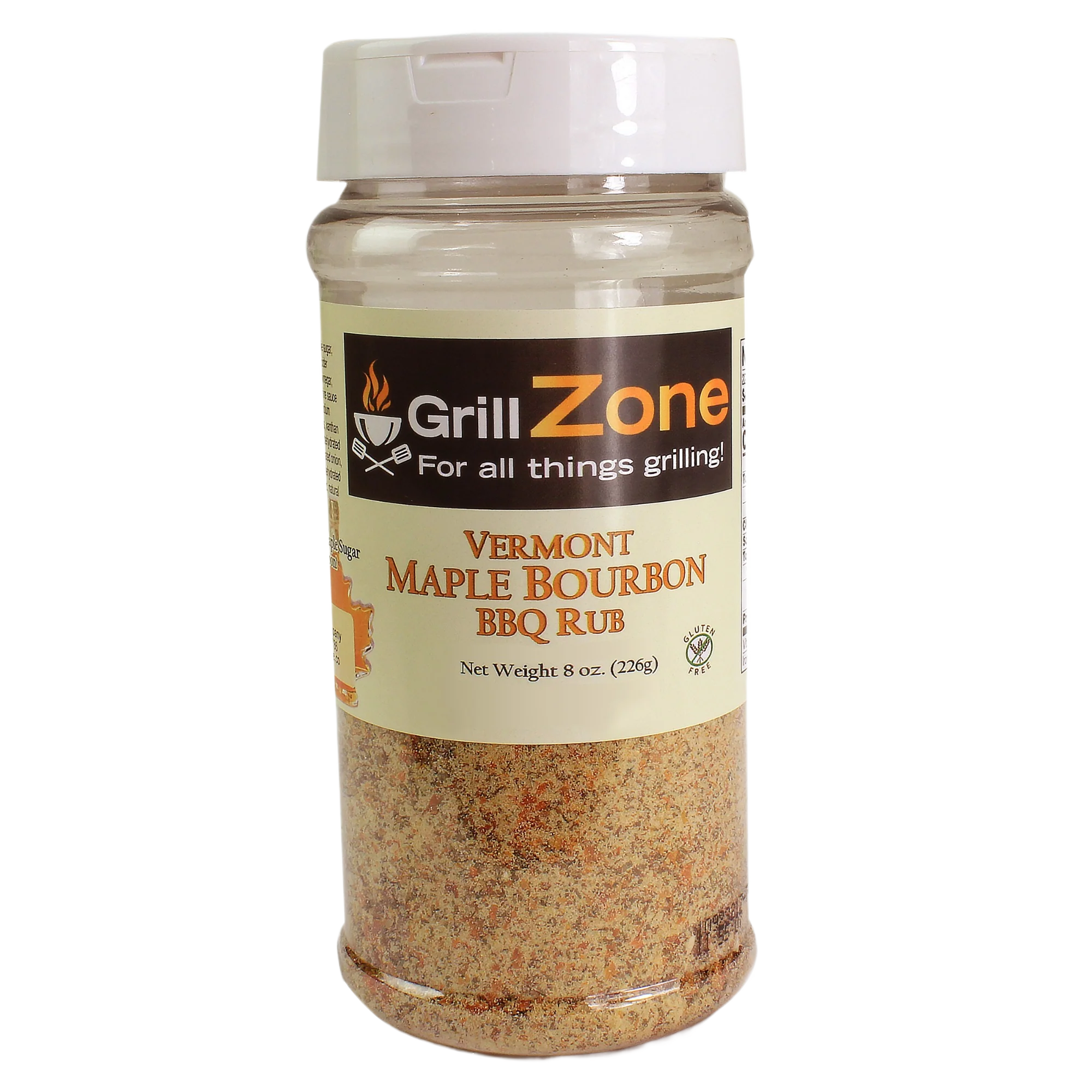 Premium Material Grill Zone Vermont Maple Bourbon BBQ Rub 8 oz. Original
