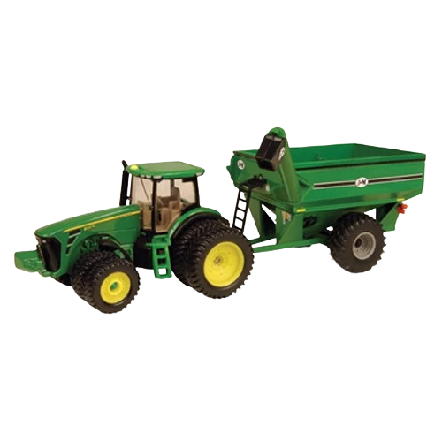 Sustainable Ertl John Deere 1 64 Scale Model 8320R Tractor With J M Grain Cart Reliable