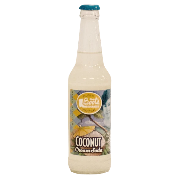Exceptional Boots Coconut Cream Soda 12 oz. Enhanced